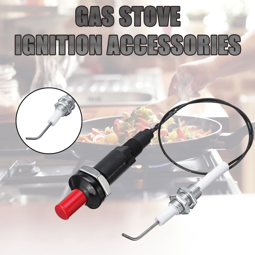 Push Button Piezo Spark Igniters With Cable Multifunctional Gasstove