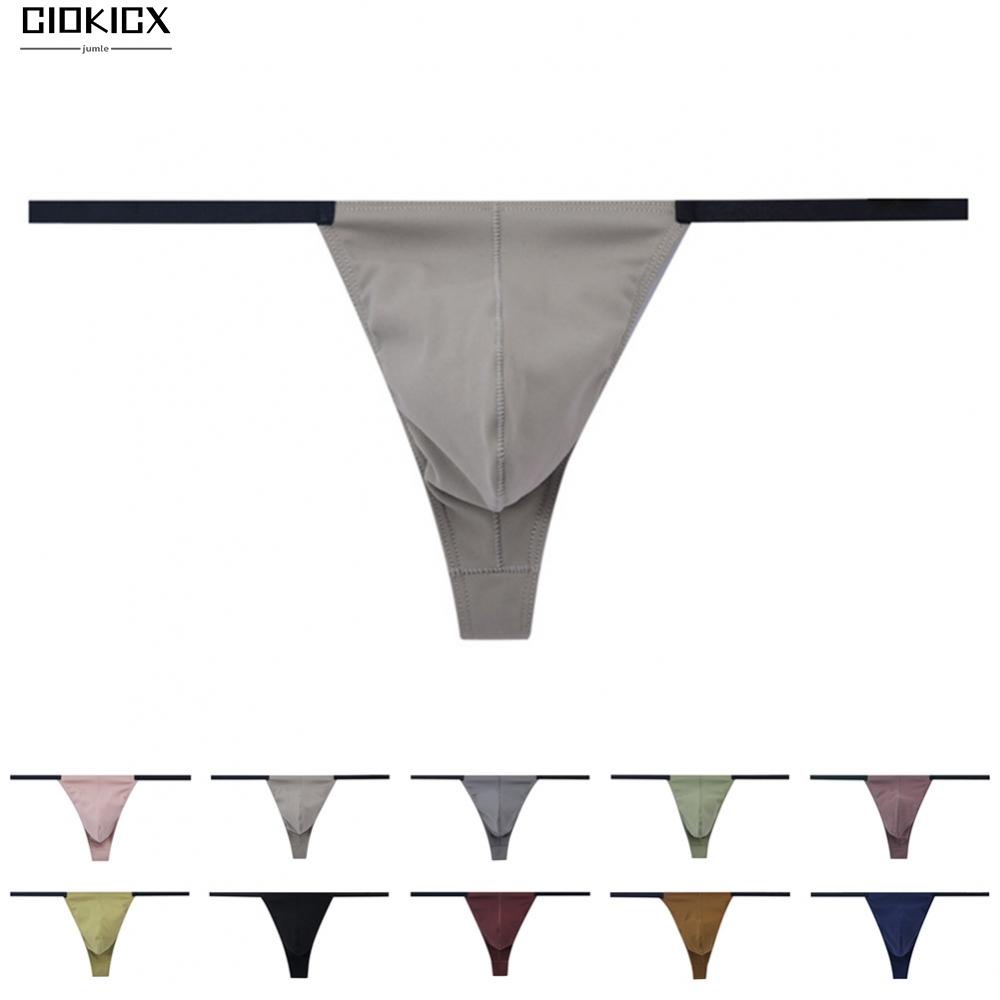 Mens Underwears Mens Swimwear Low Rise Nylon Panties Sexy T Back Thong Shopee Philippines