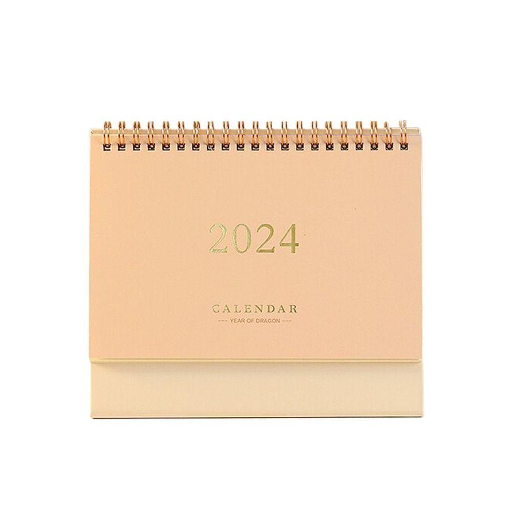 TEAPH Desktop Calendar, Paper Writable 2024 Calendar, High Quality July 2023 December 2024