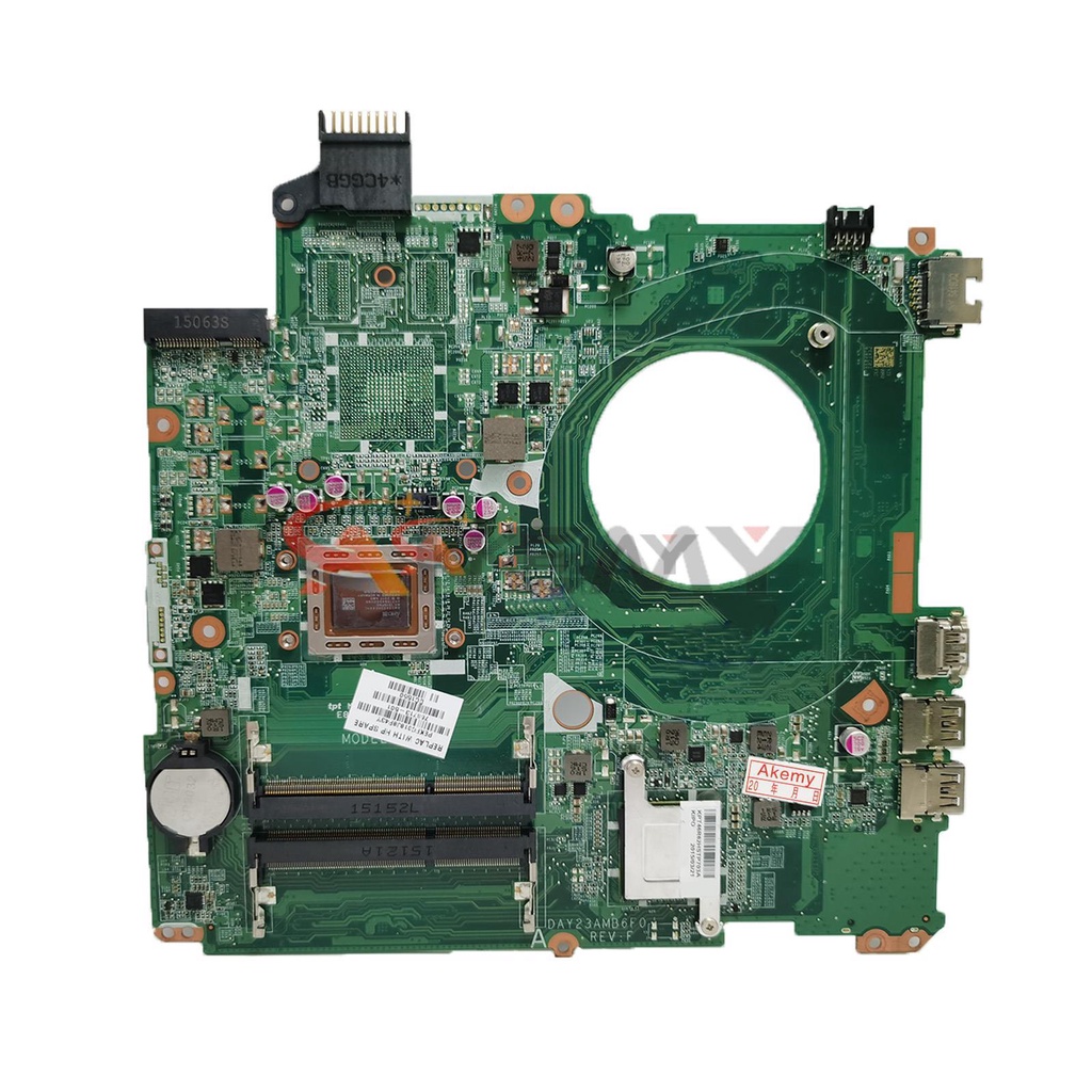 For Hp Pavilion 15 P Laptop Motherboard Day23amb6f0 Notebook Mainboard With A10 4655m Amd Cpu 6539