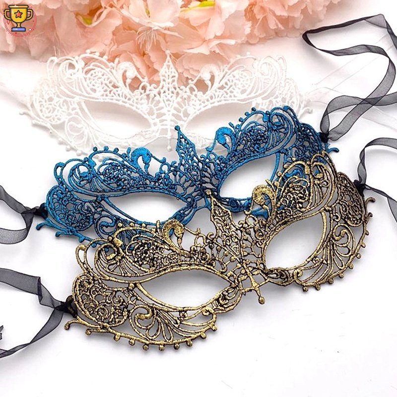 Lace Eye Mask Venetian Masquerade Ball Halloween Party Fancy Dress Costume