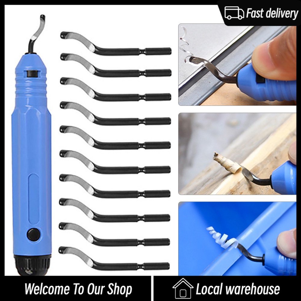 [Fast delivery]Metal Deburring Tool Kit Deburring Cutters Set Burr ...