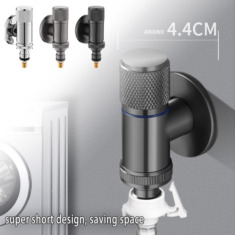 【Hot Style】 Multi-function G1/2 Faucet Brass One Into One Out Dual ...