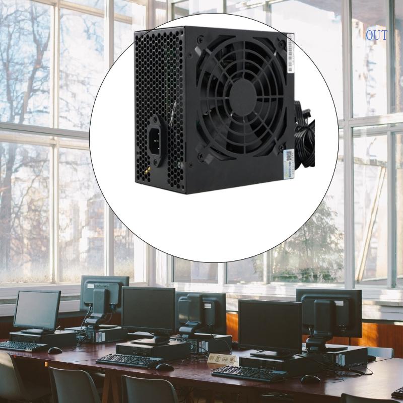 OUT ATX-250W Fully Modular Gaming PC Power Supply with Auto Thermally ...