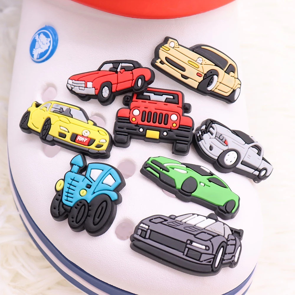 Cartoon Jeep Jdm Jibbitz Original Cars Shoe Charms Truck Jibitz Charm