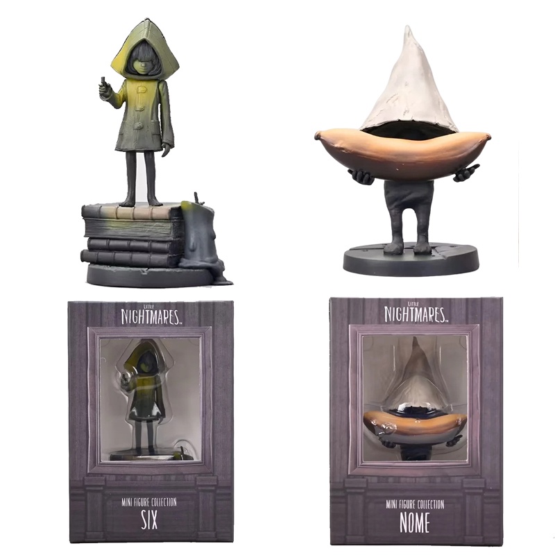 Game Little Nightmares Nome Six Statue Action Figure Toys Model Doll