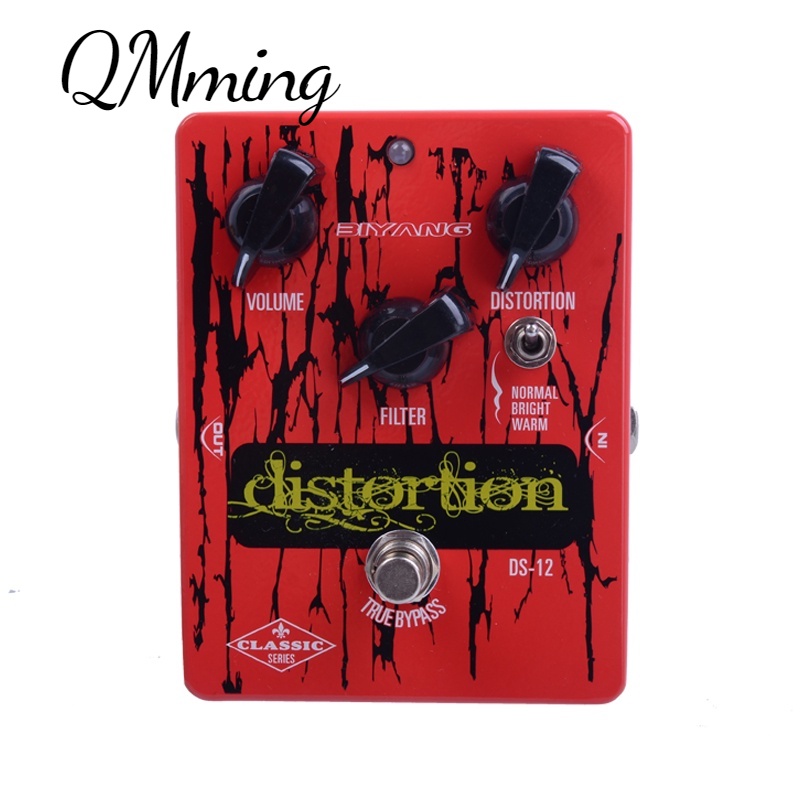 Biyang DS12 Control Volume Filter Distortion Effect Electric Guitar