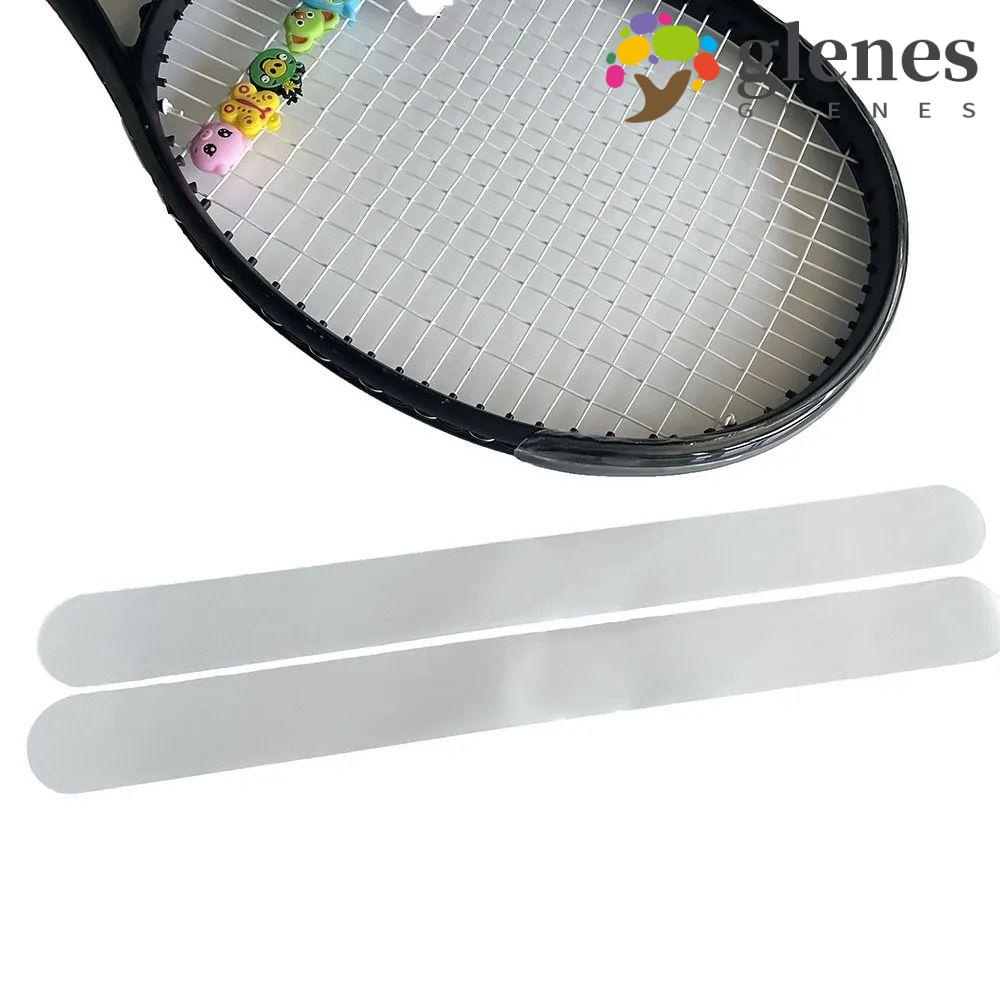 GLENES Tennis Racket Protection Tape, Frame Guard Scratch Prevent