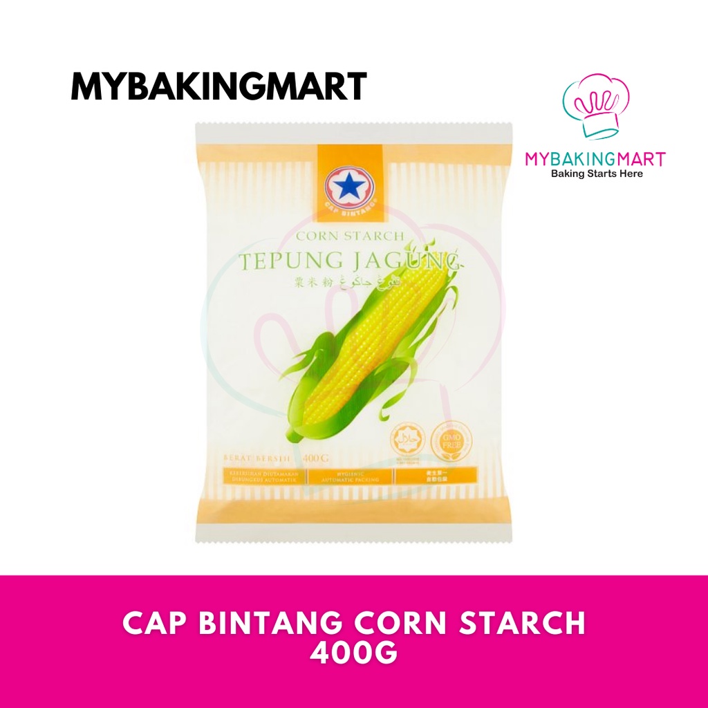 Cap Bintang Corn Starch 400g | Shopee Philippines