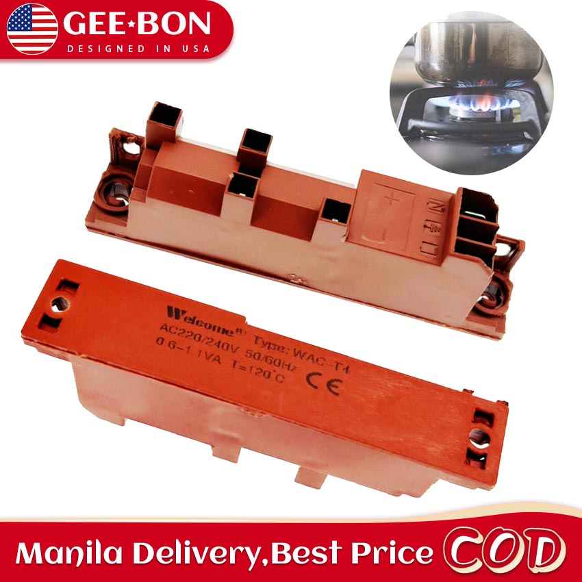 GEEBON Gas Stove AC Pulse Igniter With Four Terminal Connections ...