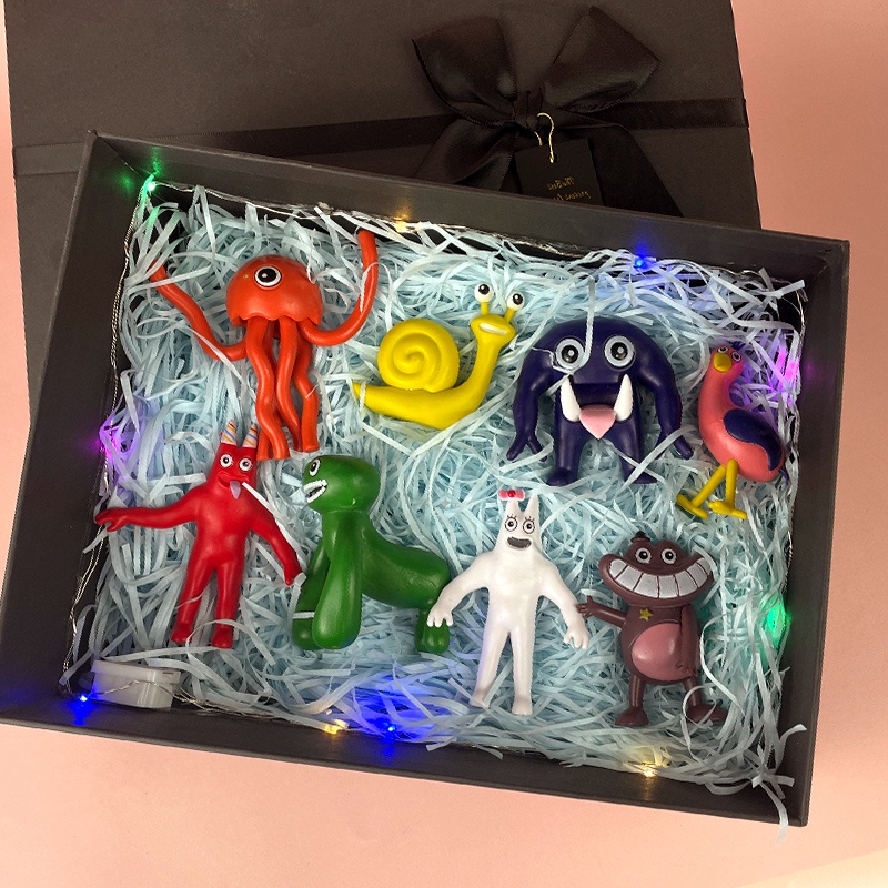 Set De 8 Figuras De Anime De PVC - Mini Muñecos De Personajes Para Decoración De Tartas Y Coleccionismo