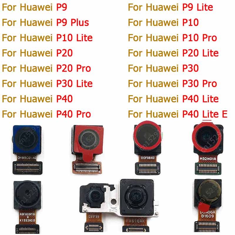 For Huawei P9 Plus P10 P20 Pro P30 P40 Lite E Front Camera Frontal ...