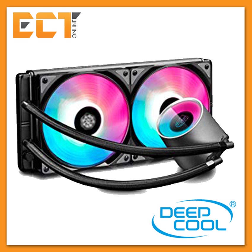 Deepcool Castle 280 RGB AIO Water Cooling | Shopee Philippines