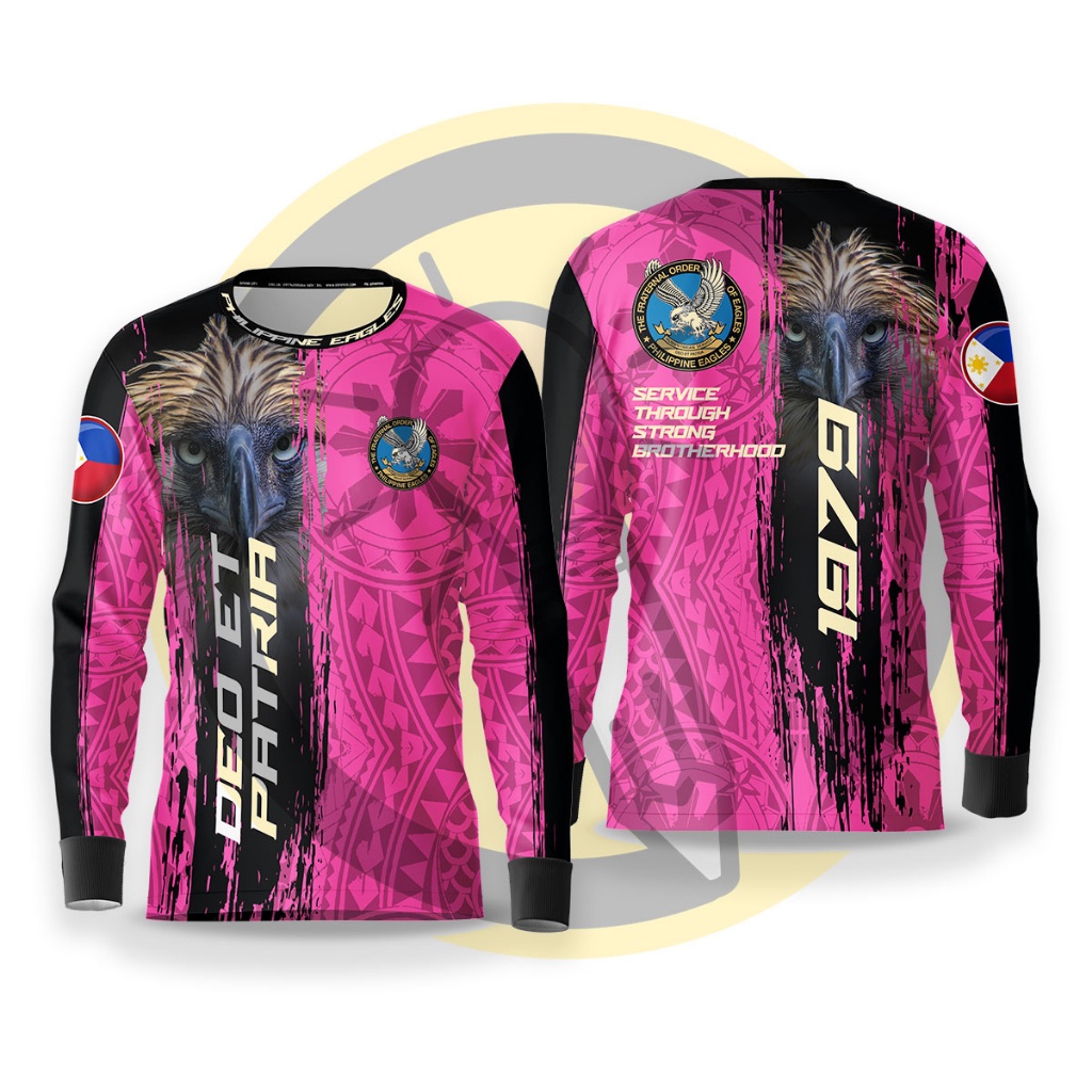 The Fraternal Order of Eagles V1 Deo Et Patria Long Sleeves Full