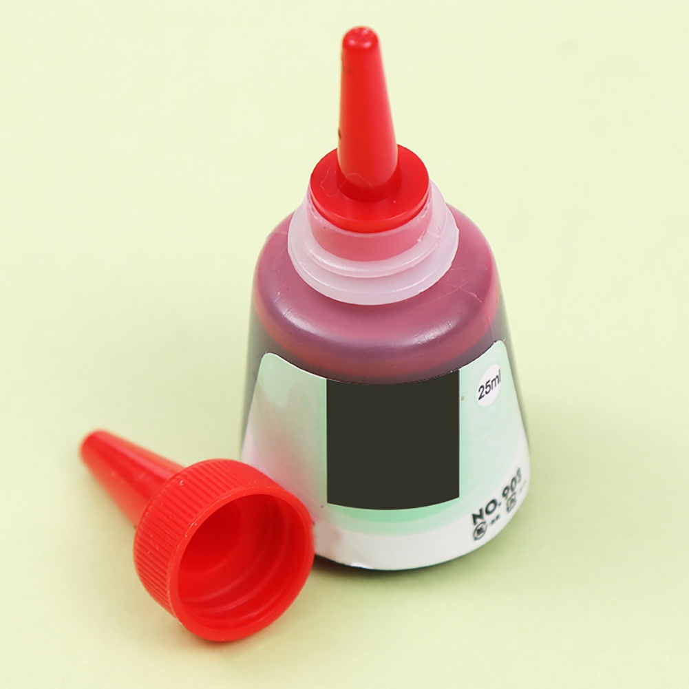 SSph_ 25ml Permanent Instantly Dry Graffiti Paint Black Blue Red Marker