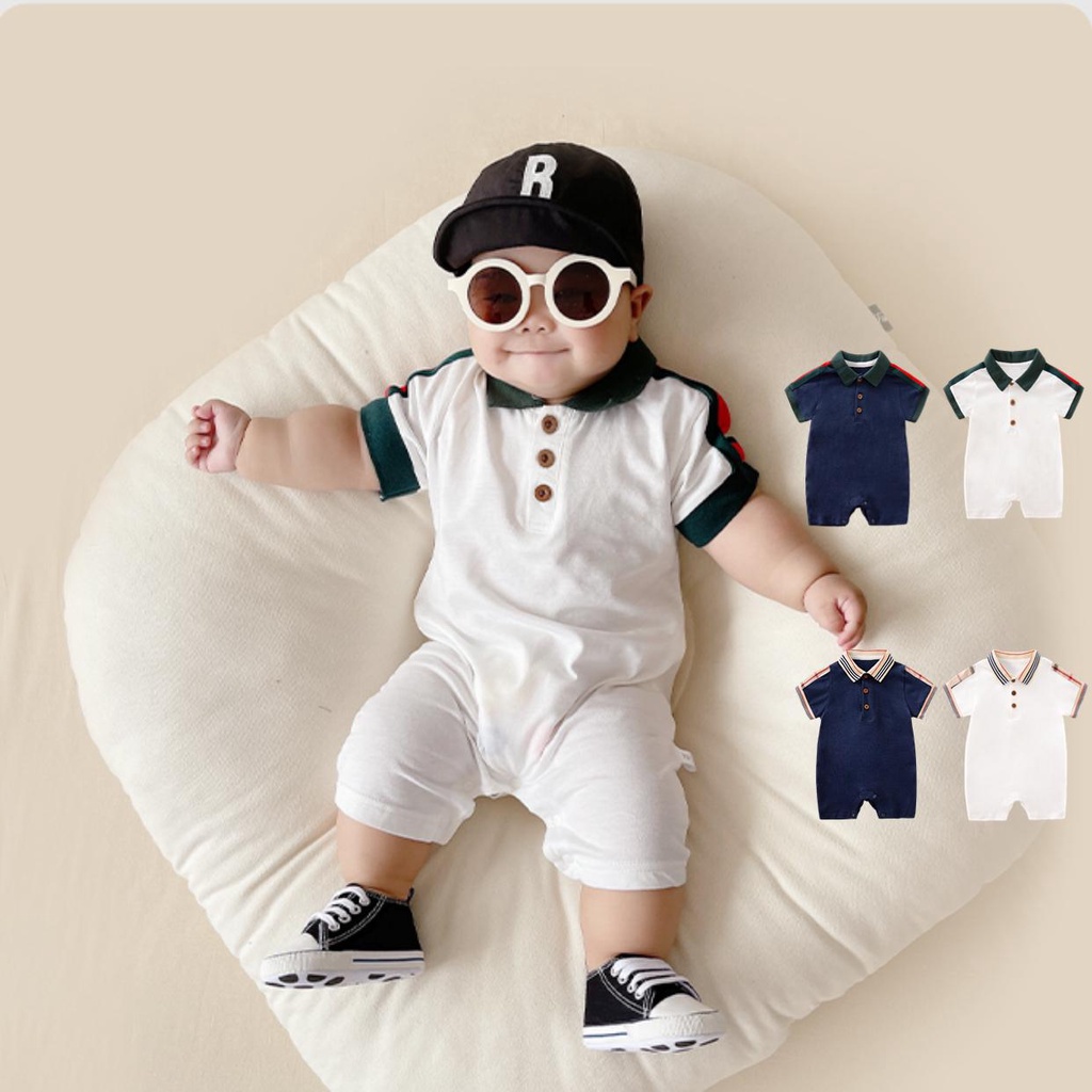 Baby Bodysuit Romper Baby Boys Girl Clothing Newborn Infant Short ...
