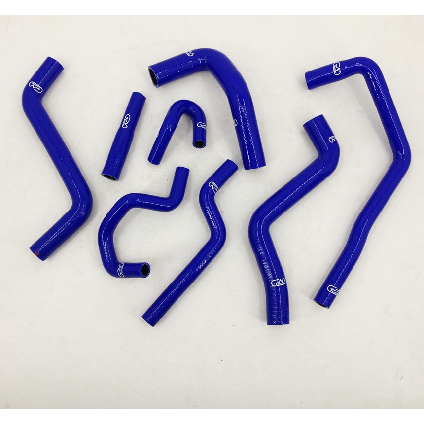 Tuyau Refroidissement Silicone LUXERAD Pour VW Golf GTI MK2 1.8L 8V - Rouge/Noir - 1987-1991