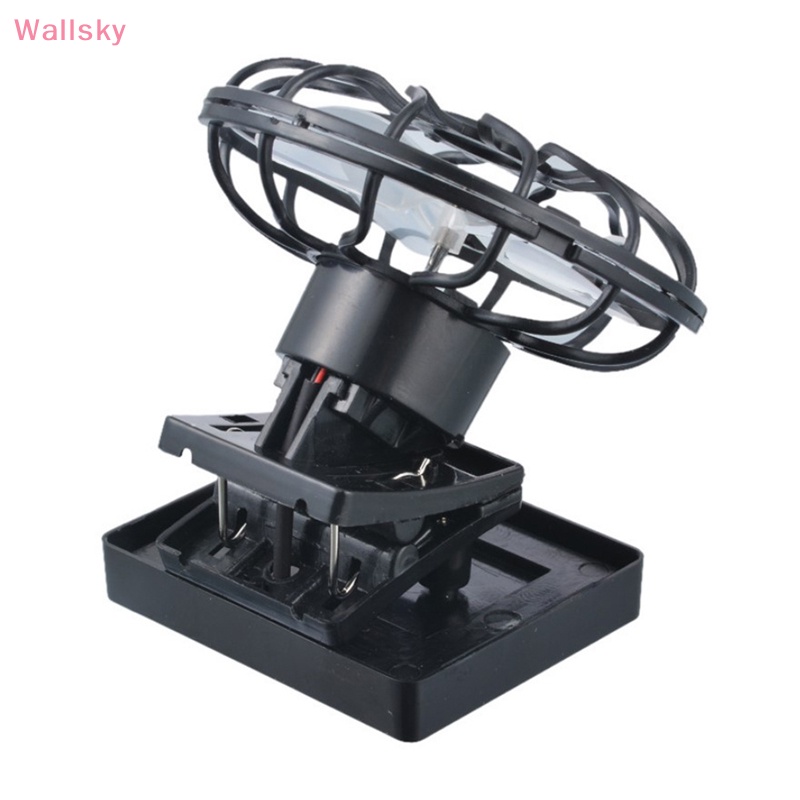 Wallsky> Moving air blower Portable Solar power Fan USB Mini Desk Fan ...