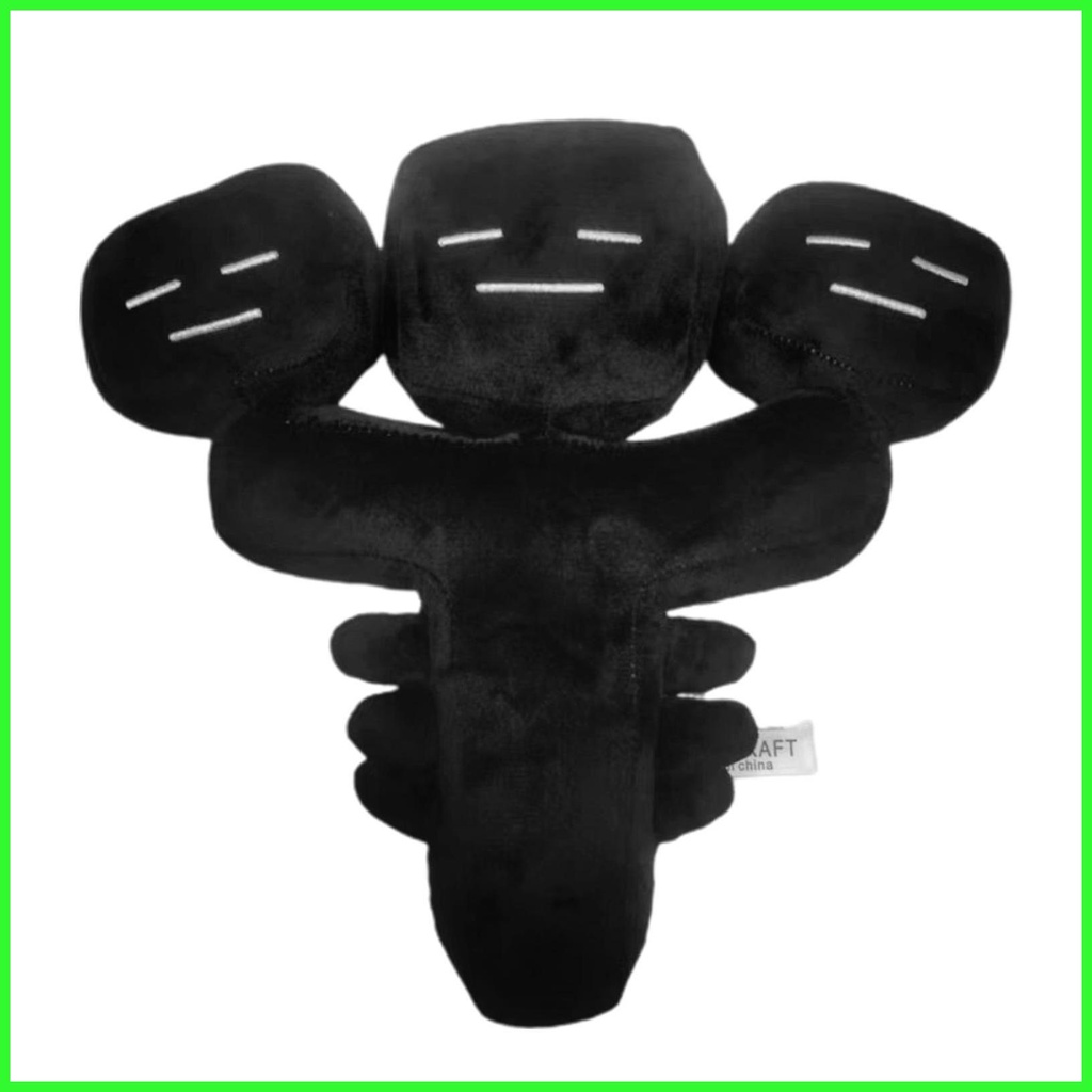 Siren Head Plush Three-Heads Game Black Plush Stuffed Toy Soft Kawaii ...