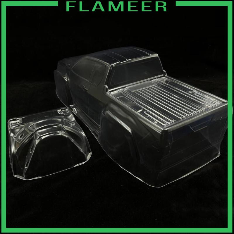[Flameer] 110 313mm Wheelbase Body Car Shell, Transparent RC Pickup