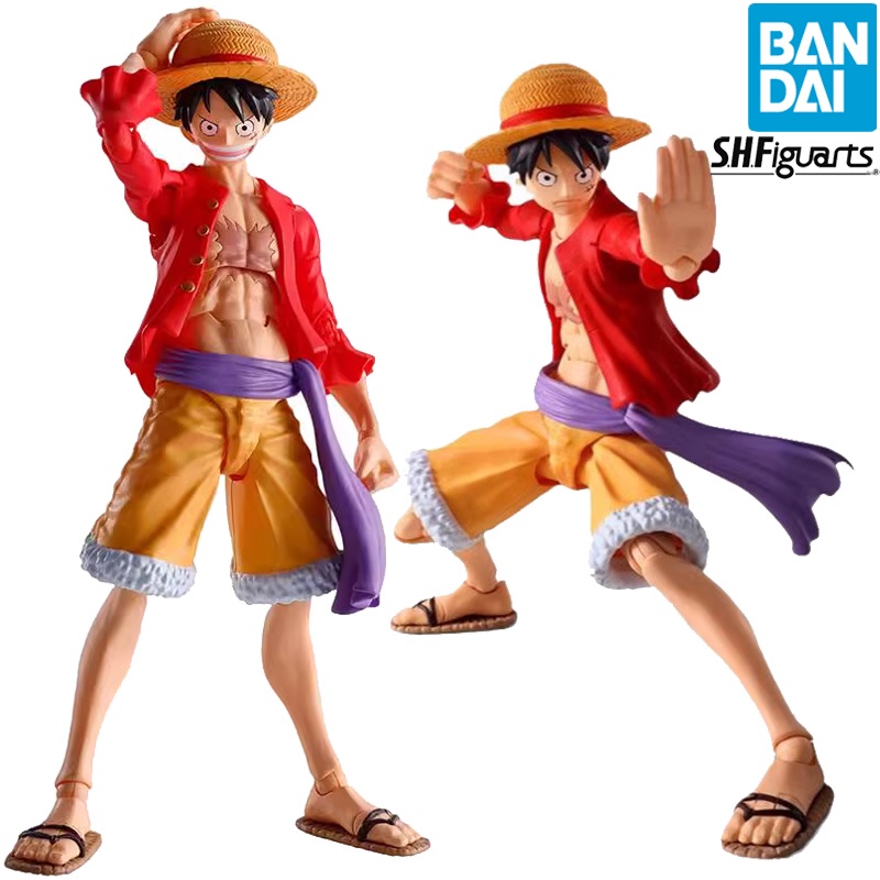 BANDAI SPIRITS S.H.Figuarts SHF Monkey D. Luffy ONE PIECE Anime Figure ...