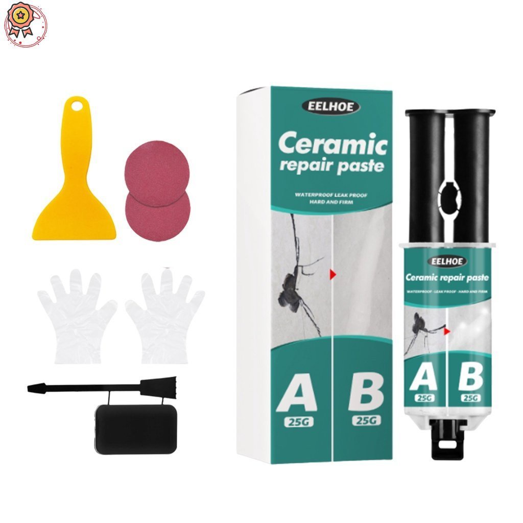 Tile Repair Paste Kit Acrylic Adhesive, Tile Gap Filler Magic Welding Glue, Fast Dry Glue for