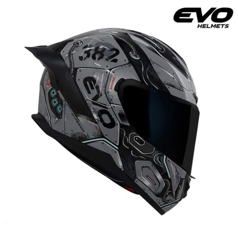 EVO XR03 Hyperion Fullface Single visor (Free Clear visor) Shopee