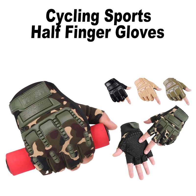 Half finger 2024 gloves motorcycle