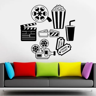 movie+wall+decals - Best Prices and Online Promos - Apr 2024