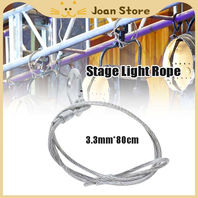 1Pcs Stainless Steel Stage Light Safety Ropes Safety Cable Steel Wire