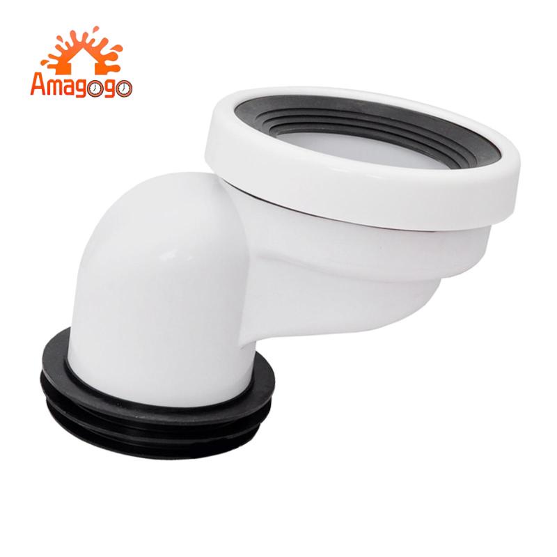 [Amagogo] Full Flush Offset Toilet Flange, Offset Hose Connector Change