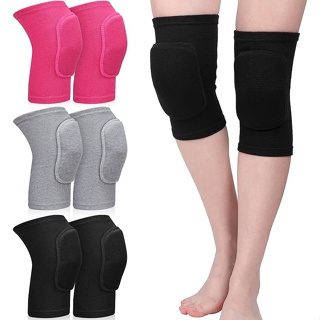 DANCEYOU Dance Knee Pads Thick Soft Sponge Volleyball Knee Brace for Big  Kid Teen Adults Workout