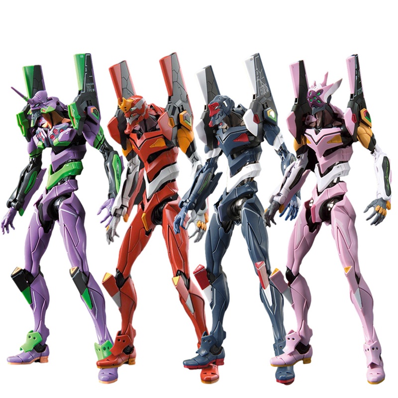17cm EVA Neon Genesis Evangelion Unit01 Anime Figure Asuka Ayanami Rei Action Figure PVC 5