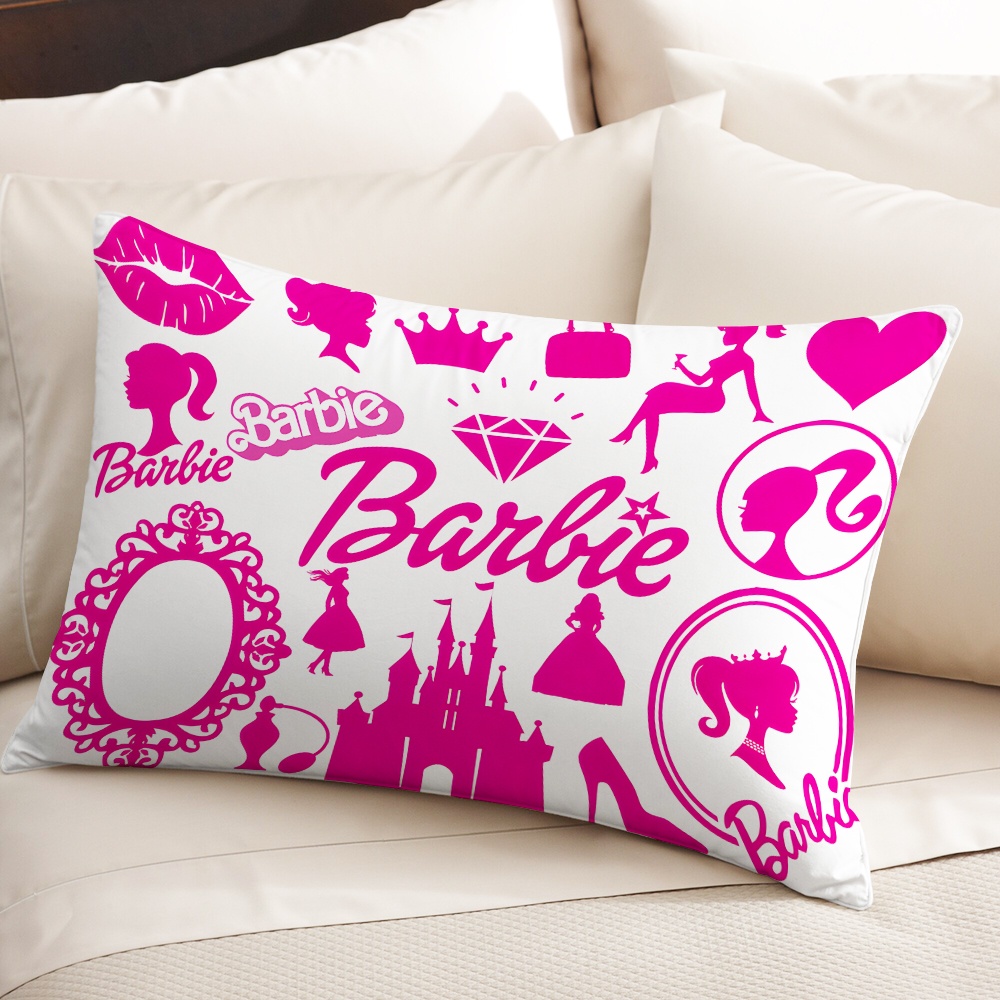 Decorative Pillow Barbie Pillow Covers Barbie Rectangular Pillow