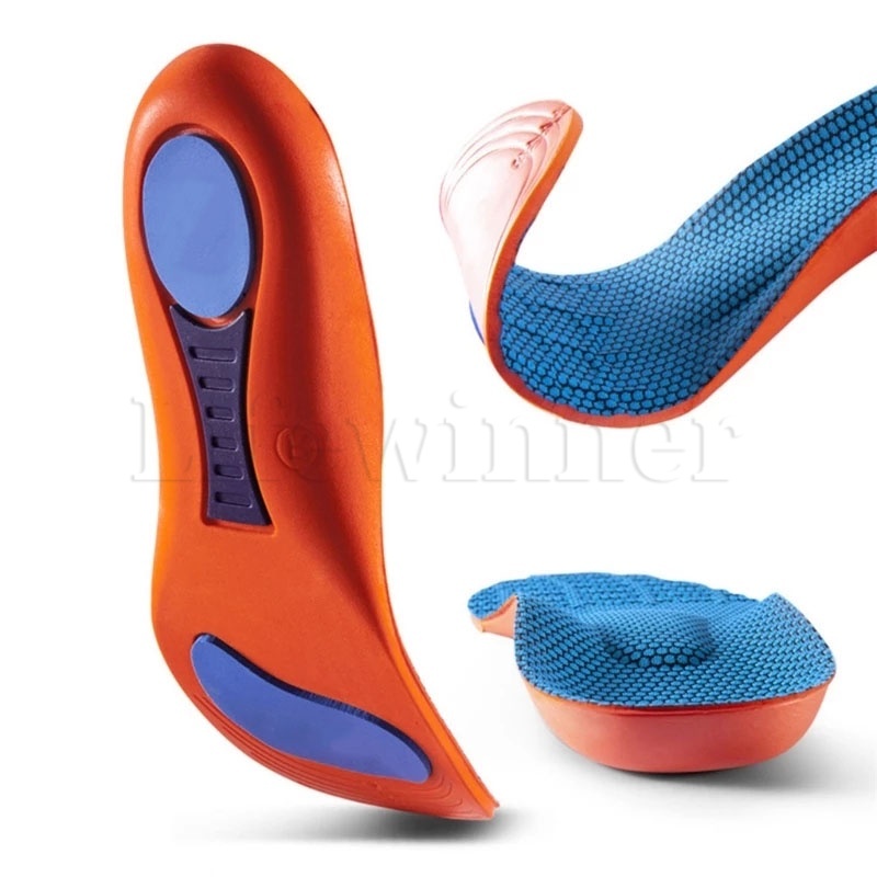 Sport Insole Replaceable Arch Support Orthopedic Insoles Shock ...