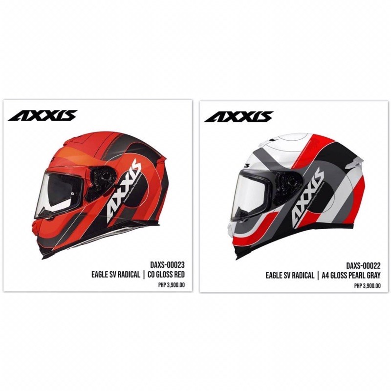 Axxis Helmet FullFace dual visor Shopee Philippines