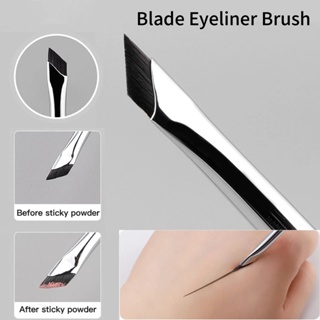 1/2Pcs Eyeliner Brush Knife Edge Makeup Brush Nose Shadow Repair