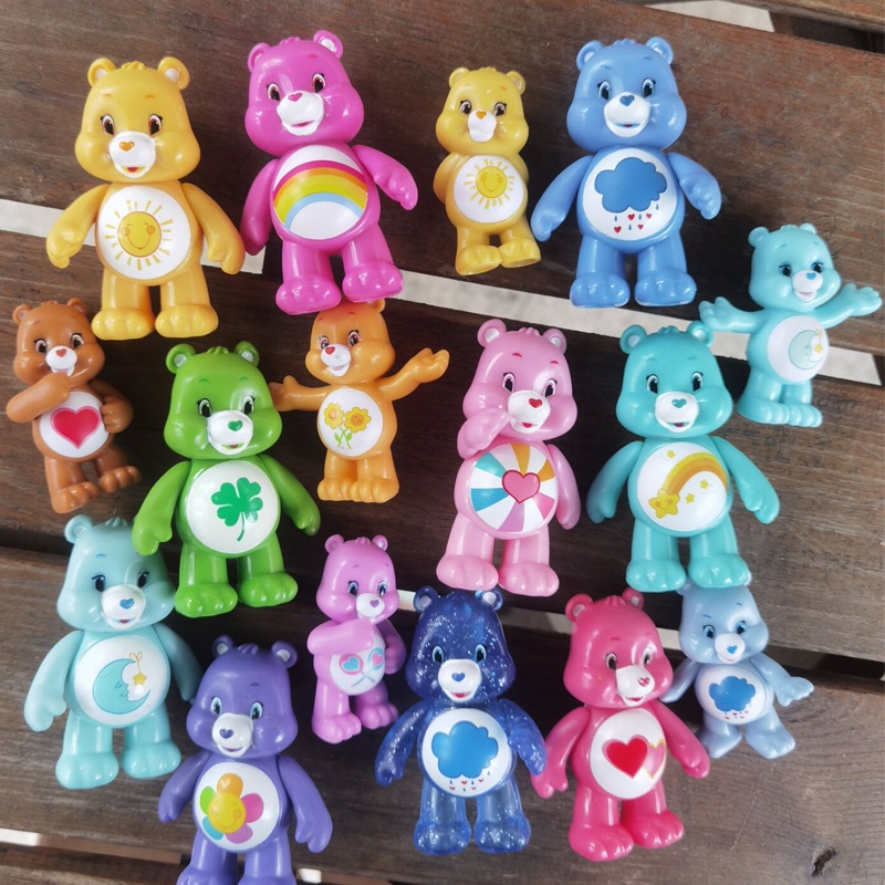 Care Bears Mini Figure Playset - 12-Piece Cake Topper & Toy Set - Free Shipping - View #7