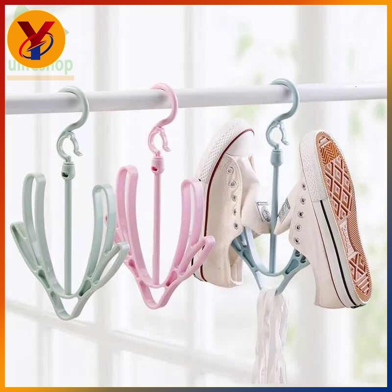 Balcony Shoe Drying Rack Hook Drying Hanger Shopee Philippines