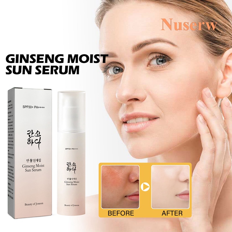 Nuserw 50ml Ginseng Moist Sun Serum, beauty of joseon sunscreen stick ...