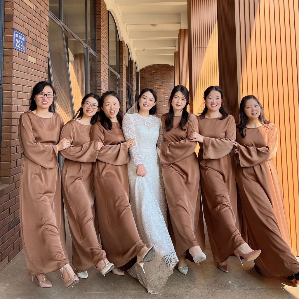Bridesmaid muslimah dresses online