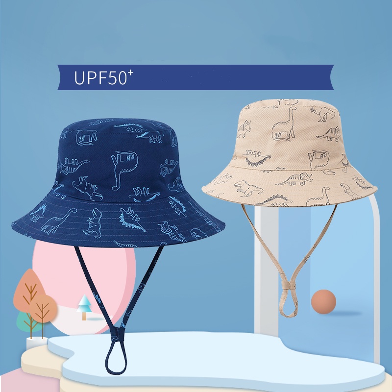 Children's Bucket Hat Summer Baby Hat Thin Section Boys Girls Sunscreen