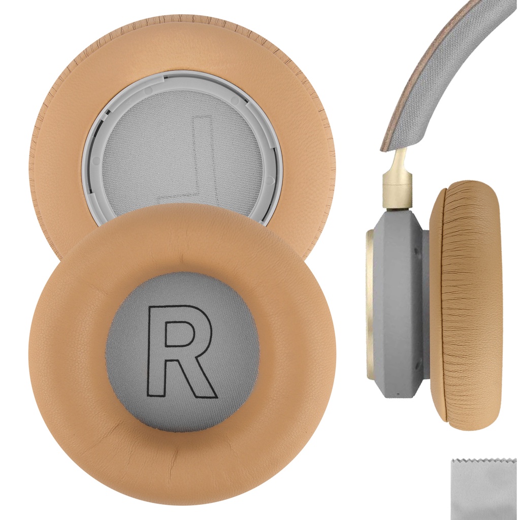 Geekria Sheepskin Replacement Ear Pads for Bang & Olufsen Beoplay H9 ...