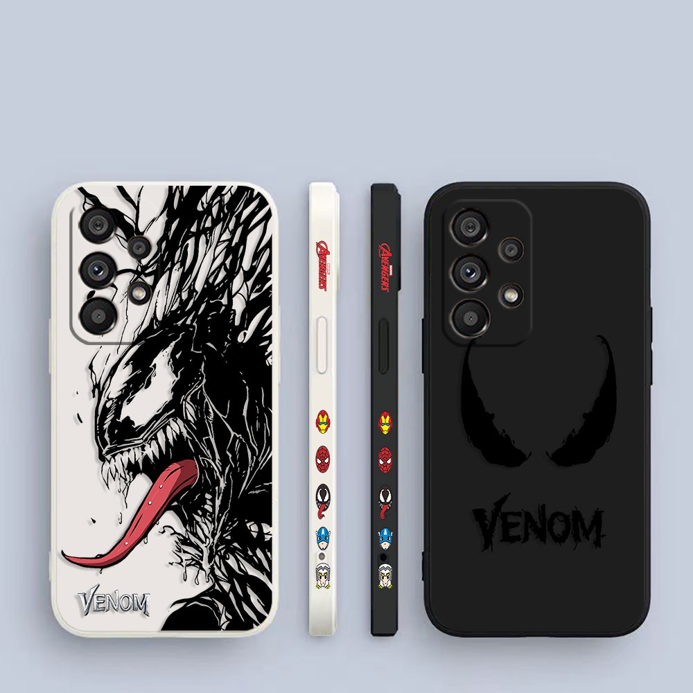 Sketch Venom Spiderman Marvel Side Printed Phone Case For Samsung ...