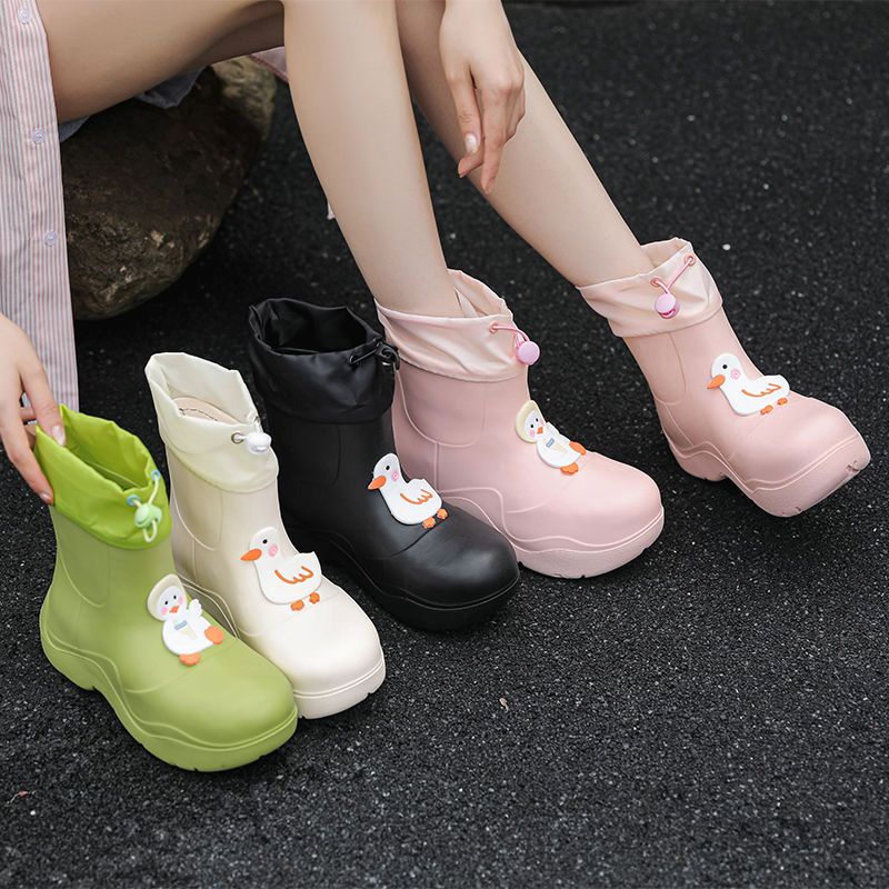 Western style rain on sale boots