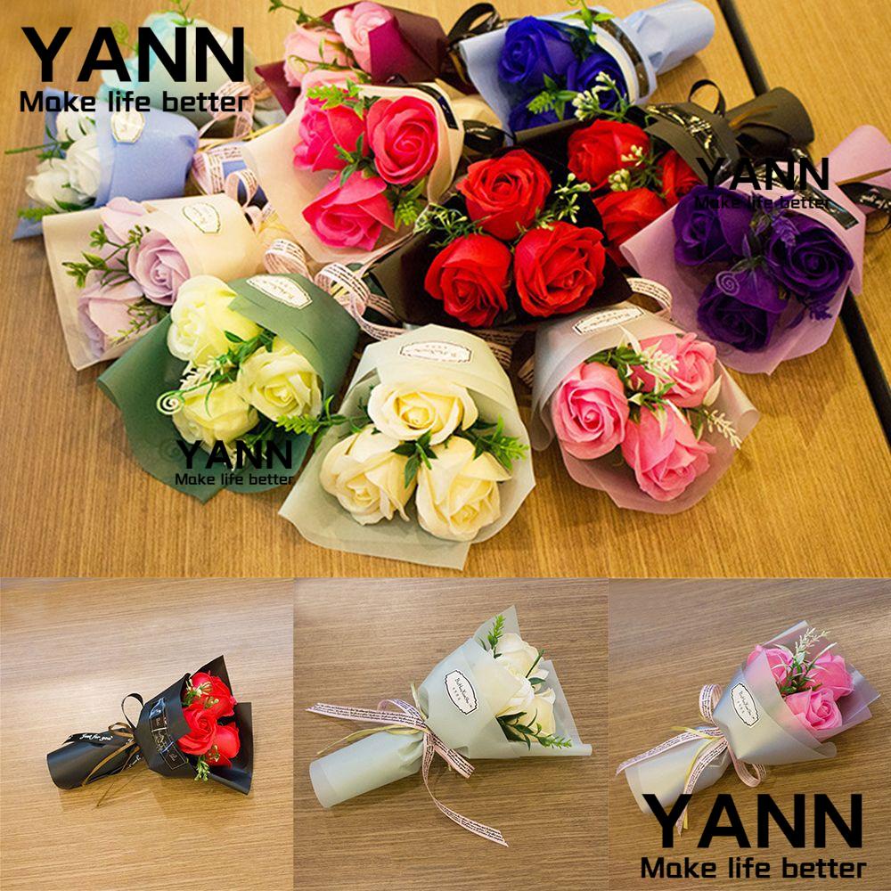 YANN1 Artificial Flowers Mini Bouquet Luxury Fake Flowers Valentine's