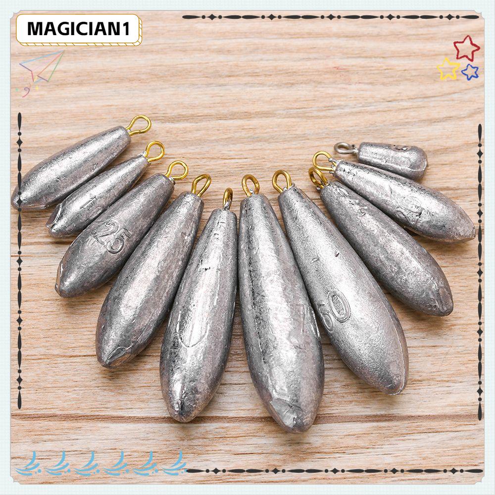 MAGIC 10g/15g/20g/30g/40g/50g Water Droplets Lead Weights Fishing