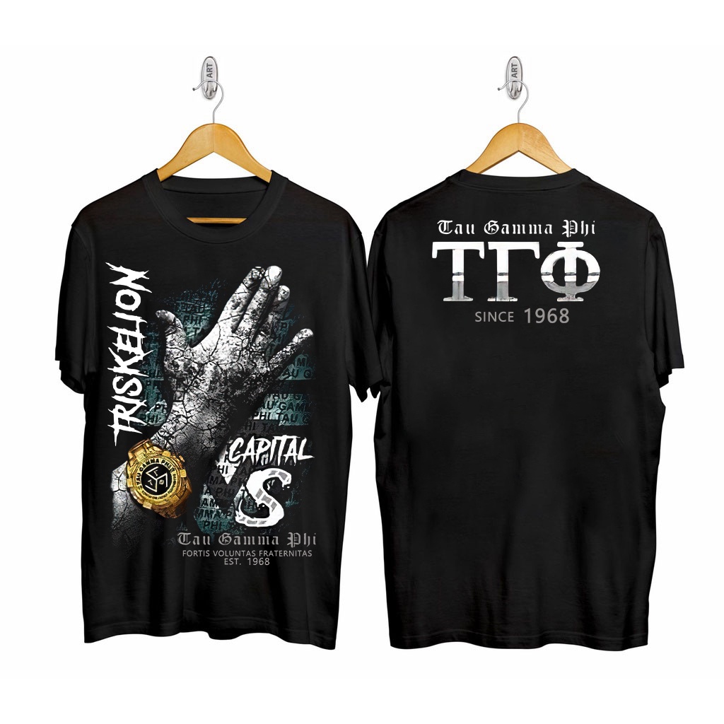 Triskelion Fratshirt Tau Gamma Phi TGP Tshirt 2023 New Trendy Oversized ...