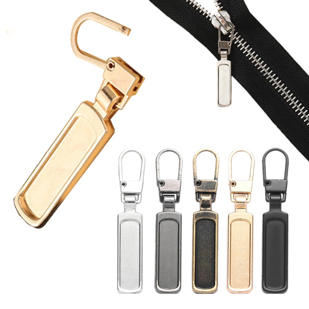 Universal Metal Detachable Zipper Puller/Luggage Backpack Handbags Slider Zipper Head Shopee