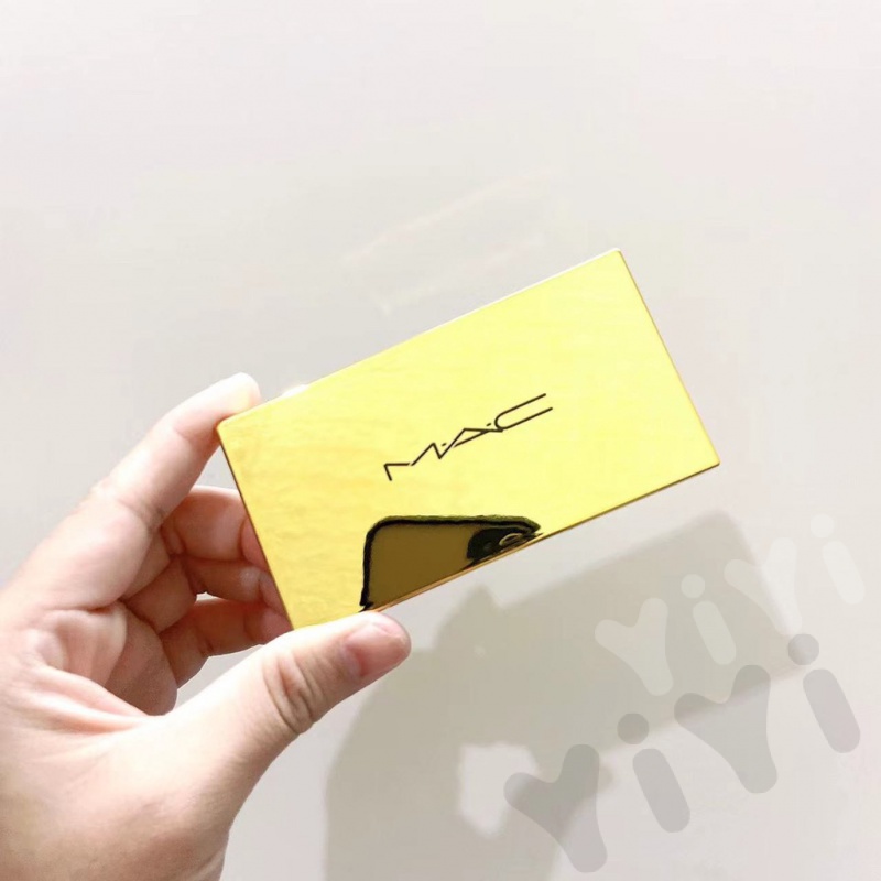 MAC Small Golden Box Repairing Highlight Two-Color Palette 7g | Shopee ...